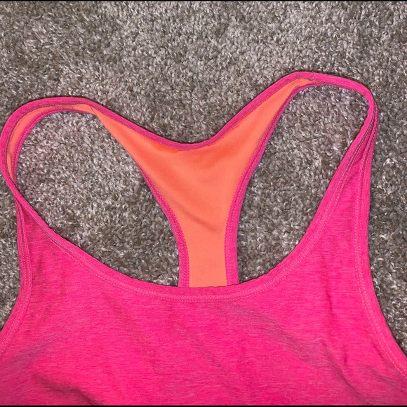 Champion Hot Pink & Orange sports bra size S - Picture 5 of 10